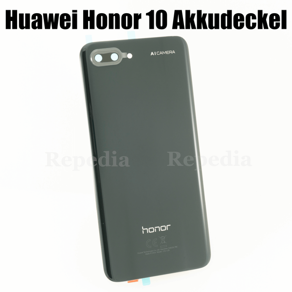 Huawei Honor 10 (COL-L29) - Akkudeckel / Batterie Cover Schwarz