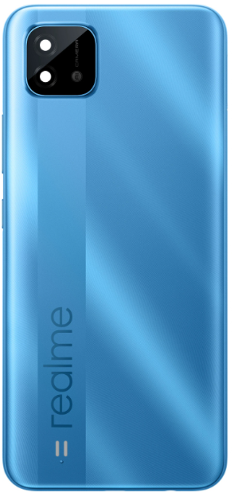 Realme C11 2021 (RMX3231) - Akkudeckel / Batterie Cover Cool Blau Original/Neu (Service)
