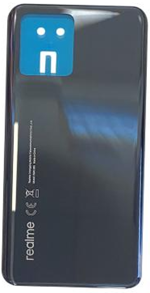 Realme 8 (RMX3085) - Back Cover / Rückschale Schwarz Original/Neu (Service)