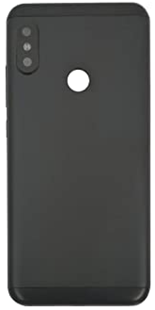 Xiaomi Mi A2 Lite (M1805D1SG) - Akkudeckel / Batterie Cover Schwarz Original/Neu (Service)