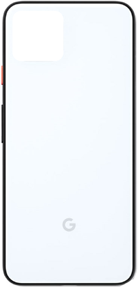 Google Pixel 4 (GA01187-DE) - Akkudeckel / Batterie Cover Weiss Original/Neu (Service)