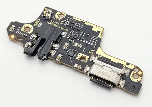 Xiaomi Poco X3 Pro (M2102J20SG) - Flex Board / Platine USB Typ-C Connector + Mikrofon Original/Neu (Service)