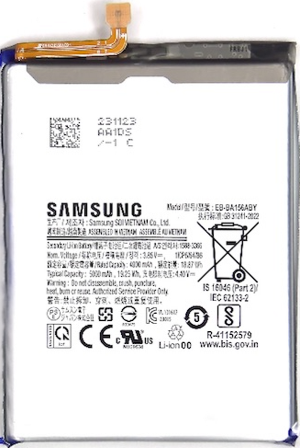 Samsung Galaxy A15 (SM-A155F) - Akku Li-Ion EB-BA156ABY  Original/Neu (Service)