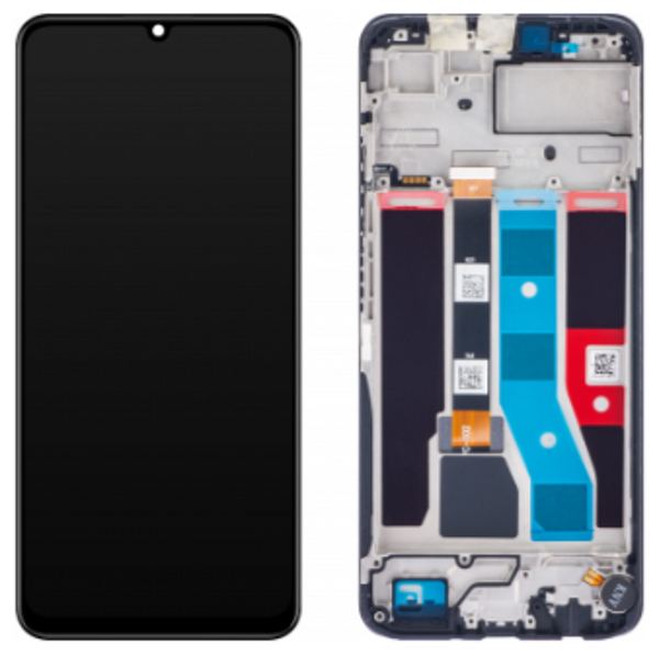Realme C51 (RMX3830) - Display Carbon Black Original/Neu (Service)