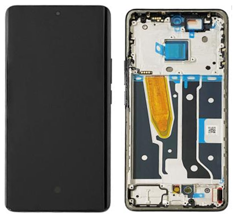 Original Ecran Vitre Tactile Sur Chassis Astral Black Realme Original Ecran Vitre Tactile Sur Chassis Astral Black Realme