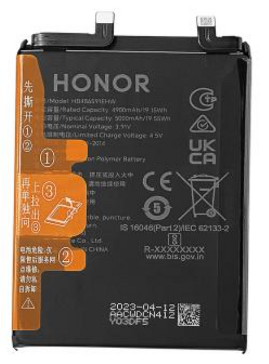 Honor 90 (REA-NX9) - Akku Li-Ion HB486591EHW  Original/Neu (Service)
