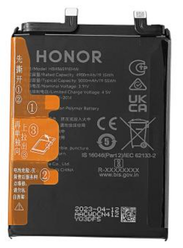 Honor 90 (REA-NX9) - Akku Li-Ion HB486591EHW  Original/Neu (Service)
