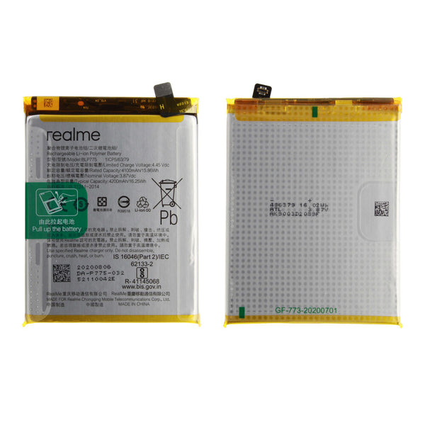 Realme X50M 5G (RMX2144) - Akku BLP775  Original/Neu (Service)