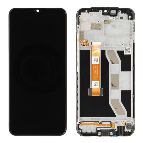 Realme 7i (RMX2103) - Display LCD Touchscreen + Rahmen Schwarz Original/Neu (Service)