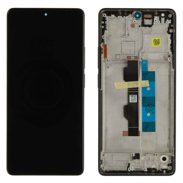 Xiaomi Poco M6 Pro (2312FPCA6G) - Display OLED Touchscreen + Rahmen Blau Original/Neu (Service)