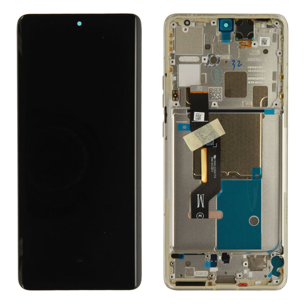 Motorola Edge 50 Pro (XT2403) - Display Assy / Tofu Cream Beige Original/Neu (Service)