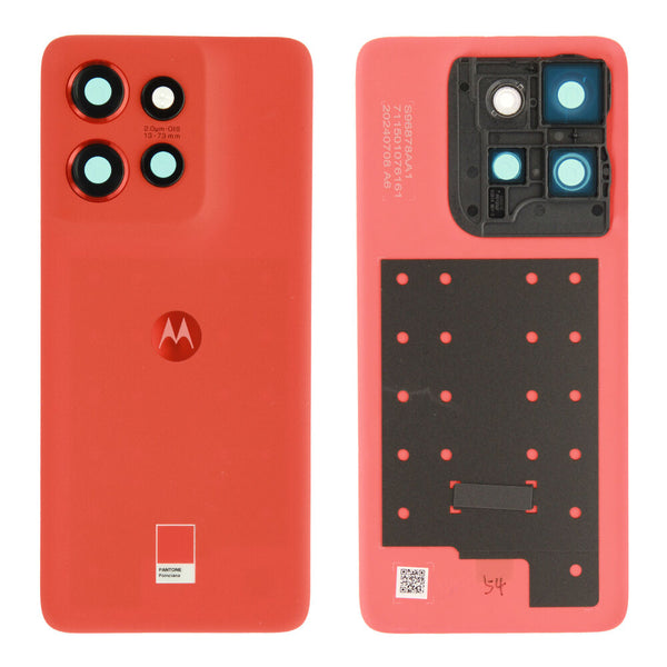 Motorola Edge 50 Neo (XT2409-1) - Back Cover / Rückschale Rot Original/Neu (Service)