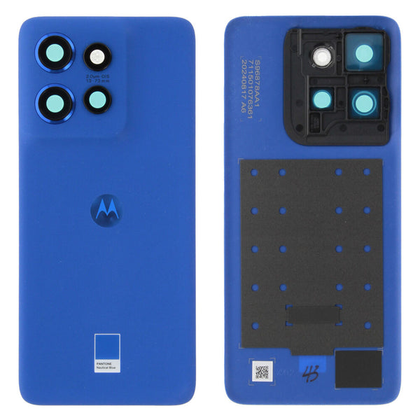 Motorola Edge 50 Neo (XT2409-1) - Back Cover / Rückschale Blau Original/Neu (Service)