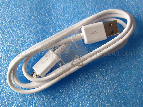 Samsung S4 Micro USB Daten-Kabel ECB-DU4AWE 1.0m Weiss