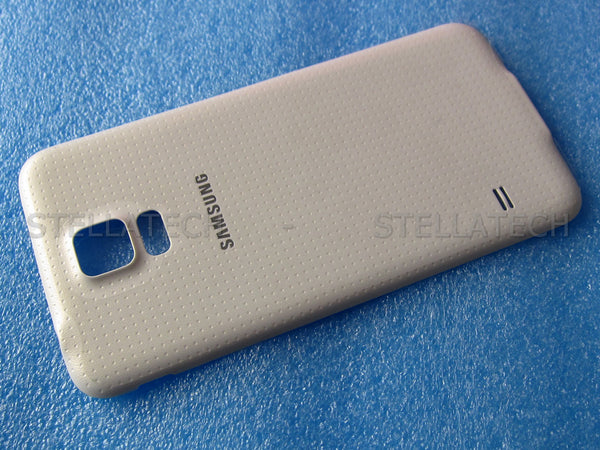 Samsung S5 Backcover / Rückseite Weiss