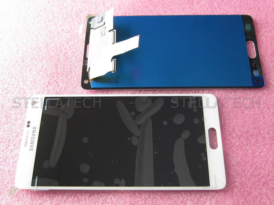 Original Samsung Galaxy Note 4 Display Touchscreen Weiß SM-N910C