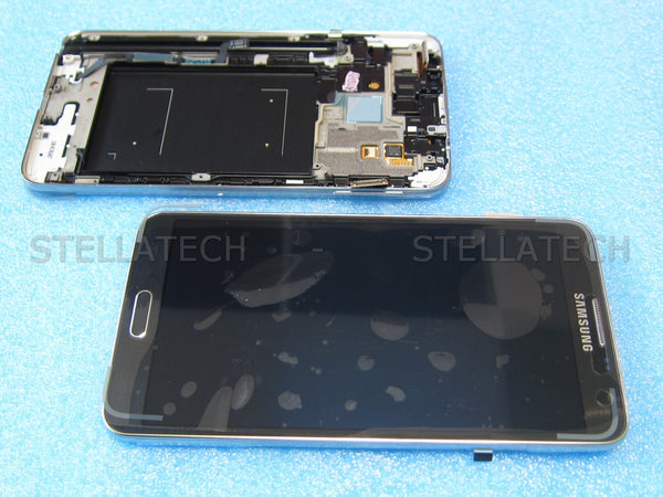 Samsung Note 3 Neo Ersatz-Display + Rahmen Schwarz