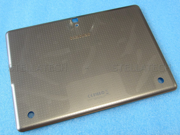 Samsung SM-T800 Galaxy Tab S 10.5 - Back Cover / Rückschale Titanium Silber