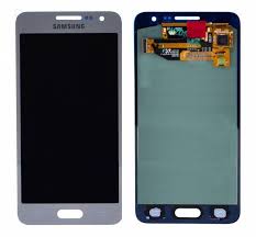 Samsung A3 Ersatz-Display Silber