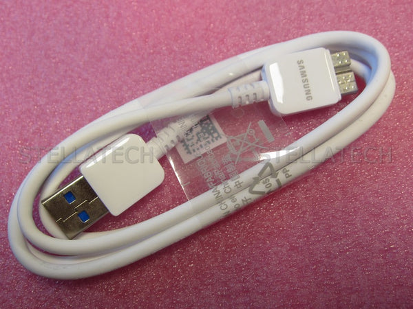 Samsung Note 3 USB Daten-Kabel ET-DQ10Y0WE 1.0m Weiss