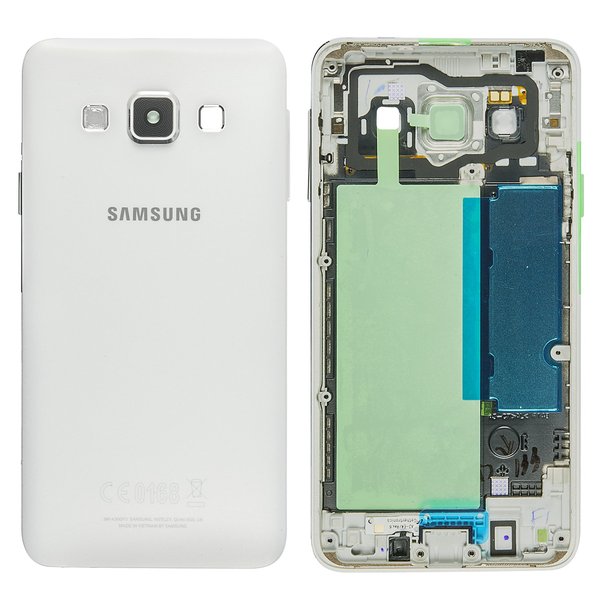 Samsung Galaxy A3 Akkudeckel Batterie Cover Weiß SM-A300FU