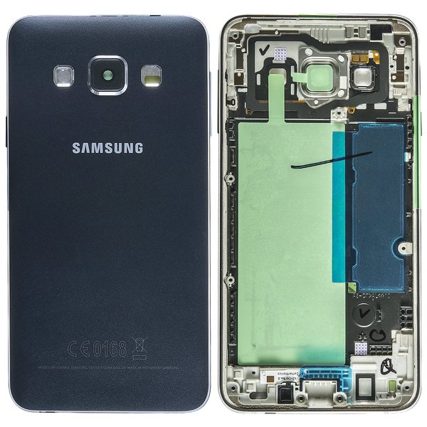 Samsung Galaxy A3 Akkudeckel Batterie Cover Blau SM-A300FU