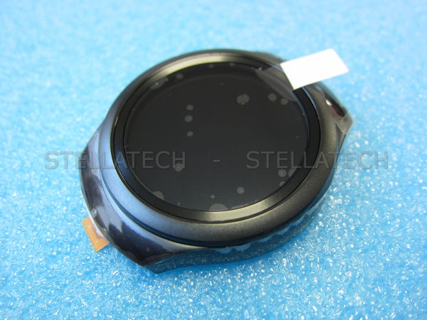 Samsung Gear S2 Ersatz-Display + Rahmen Dunkel Grau