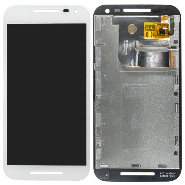 Ersatz-Display Motorola Moto G 3rd Gen. (XT1541) LCD + Touchscreen Weiss