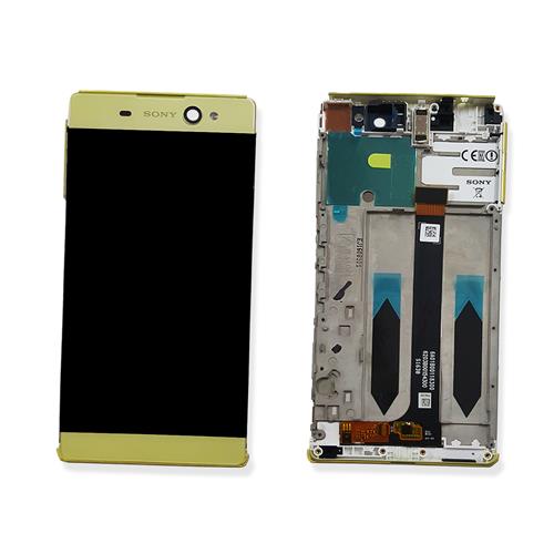 Sony Xperia XA Ultra Dual Ersatz-Display + Rahmen Gold