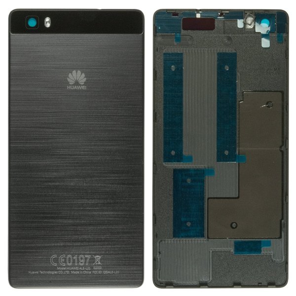 Huawei P8 Lite Backcover / Rückseite Schwarz