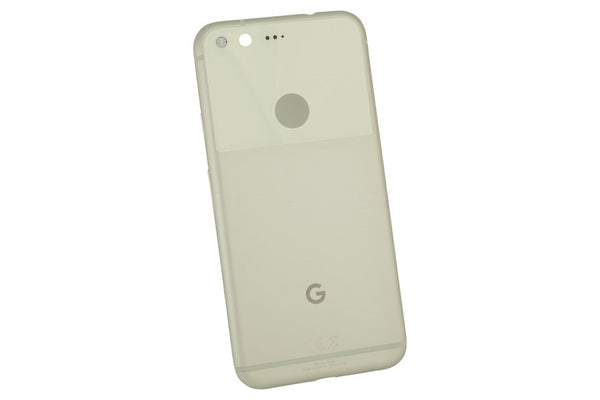 Google Pixel Backcover / Rückseite f. Weiss/Silber