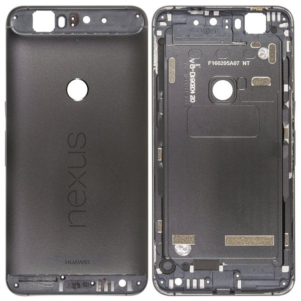Huawei Nexus 6P 64GB Back Cover / Rückschale Unibody NFC Dunkel Grau