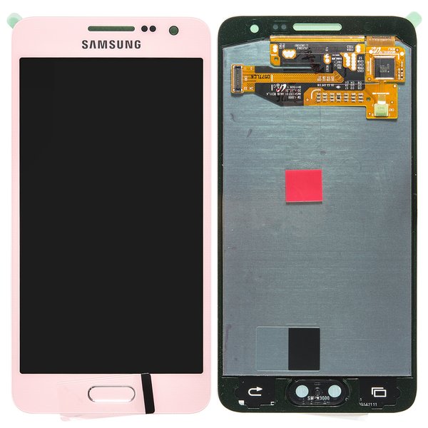 Samsung A3 Ersatz-Display Pink