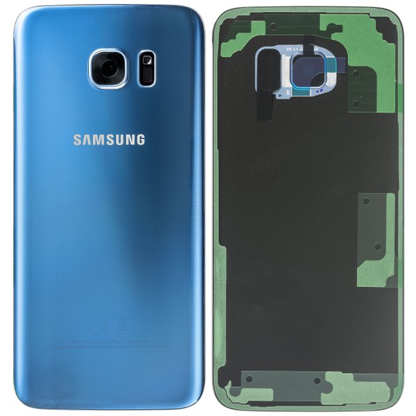 Samsung SM-G935F Galaxy S7 Edge - Akkudeckel / Batterie Cover Blau