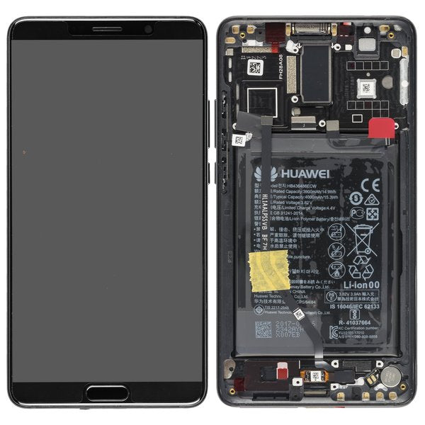 Original Huawei Mate 10 Dual Sim Display Touch + Rahmen Schwarz ALP-L29