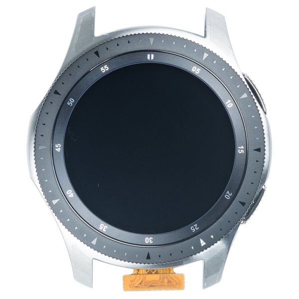 Samsung Watch WiFi 46mm Ersatz-Display + Rahmen XEF,S Silber