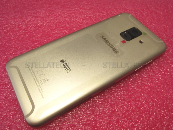 Samsung A6 Backcover / Rückseite Gold