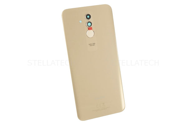 Huawei Mate 20 lite (SNE-LX1) - Akkudeckel / Batterie Cover + Fingerabdruck Sensor Gold