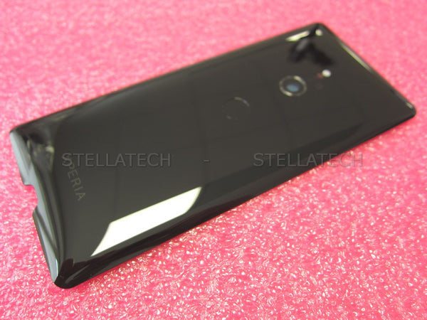 Sony Xperia XZ3 Dual Sim Backcover / Rückseite + Fingerabdruck Sensor Schwarz