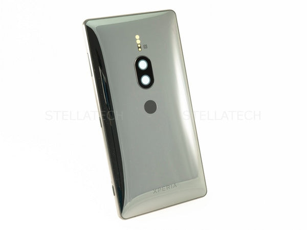 Sony Xperia XZ2 Premium Dual Backcover / Rückseite + Kamera Glas + Fingersensor Schwarz