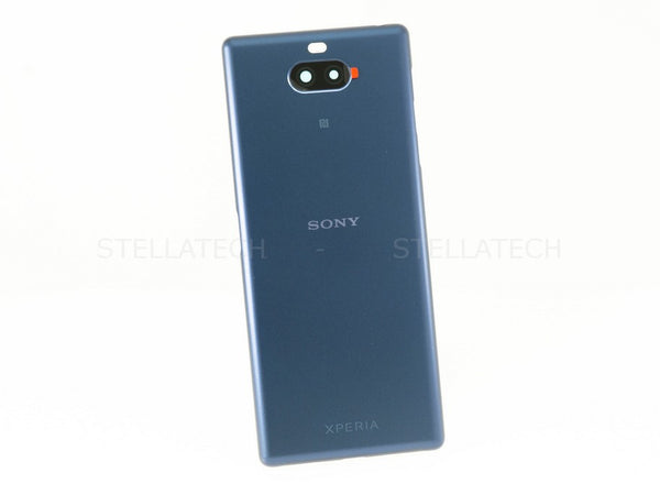 Sony Xperia 10 Dual Akkudeckel Batterie Cover Blau I4113