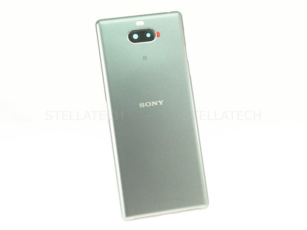 Sony Xperia 10 Dual Akkudeckel Batterie Cover Silber I4113