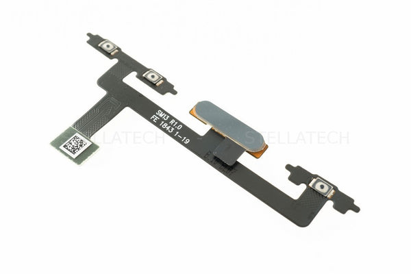 Sony Xperia 10 Dual Seiten-Tasten Flex-Kabel + Fingersensor Schwarz