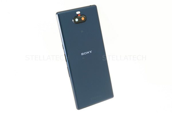 Sony Xperia 10 Plus Dual Akkudeckel Batterie Cover Blau I4213