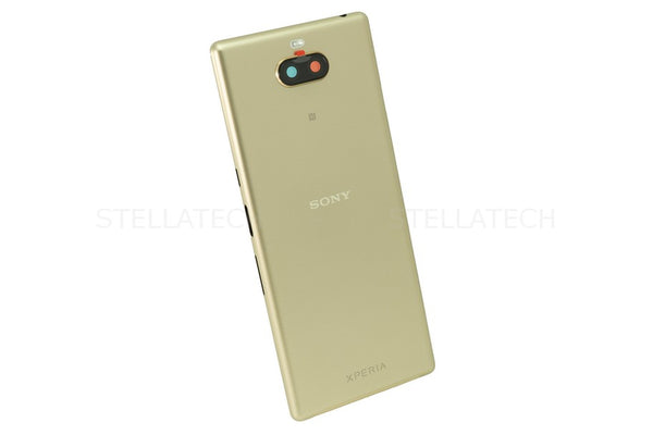 Sony Xperia 10 Plus Dual Akkudeckel Batterie Cover Gold I4213