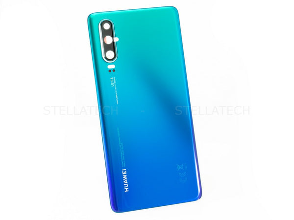 Huawei P30 Dual Sim (ELE-L29) - Akkudeckel / Batterie Cover Aurora