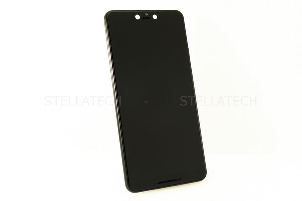 Google Pixel 3 XL Ersatz-Display + Rahmen Schwarz