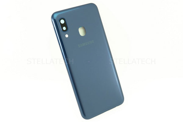 Samsung Galaxy A20e Akkudeckel Batterie Cover Blau SM-A202F/DS