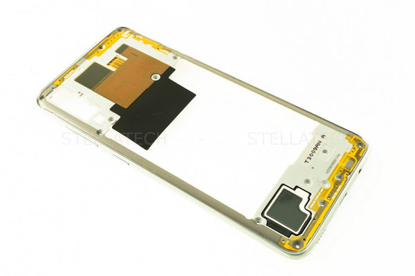 Samsung SM-A705F/DS Galaxy A70 - Mittel Cover / Mittel-Gehäuse Weiss