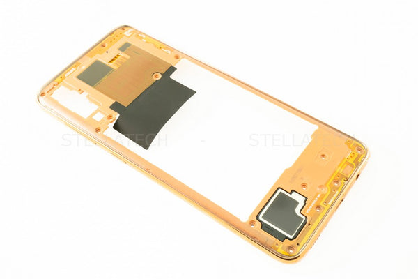 Samsung SM-A705F/DS Galaxy A70 - Mittel Cover / Mittel-Gehäuse Korall